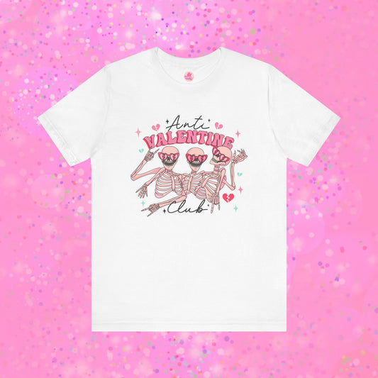 Anti-Valentine Club Unisex Tee